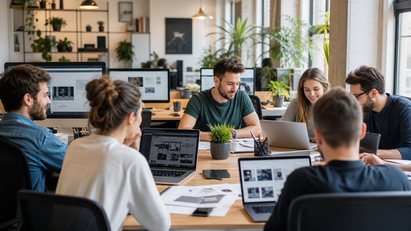 Команда WebCreator в работе
