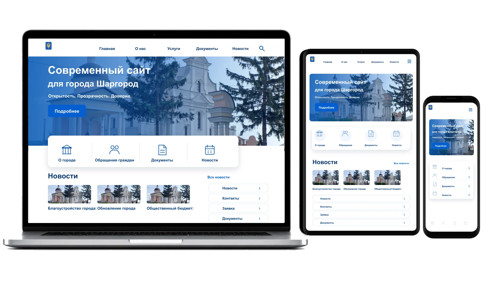 Разработка landing page в городе Шаргород — WebCreator