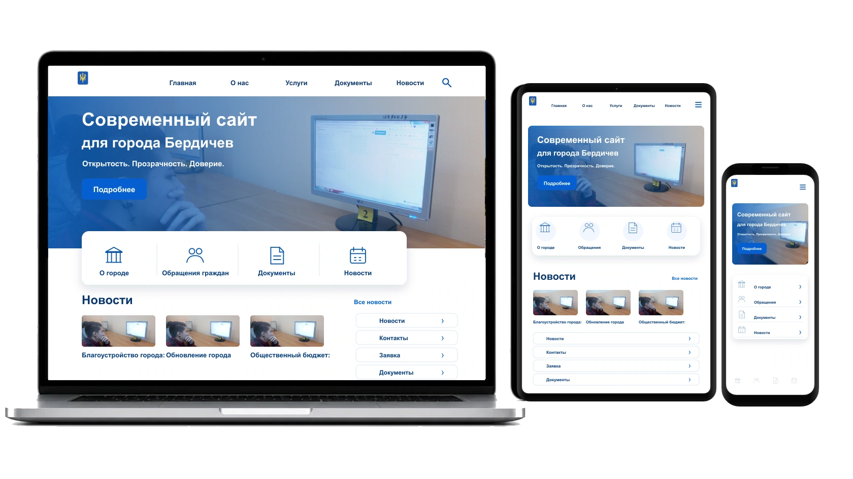 Разработка landing page в городе Бердичев — WebCreator