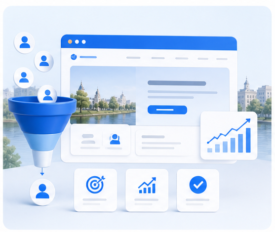 Landing page для рекламы, заявок и одной сильной услуги