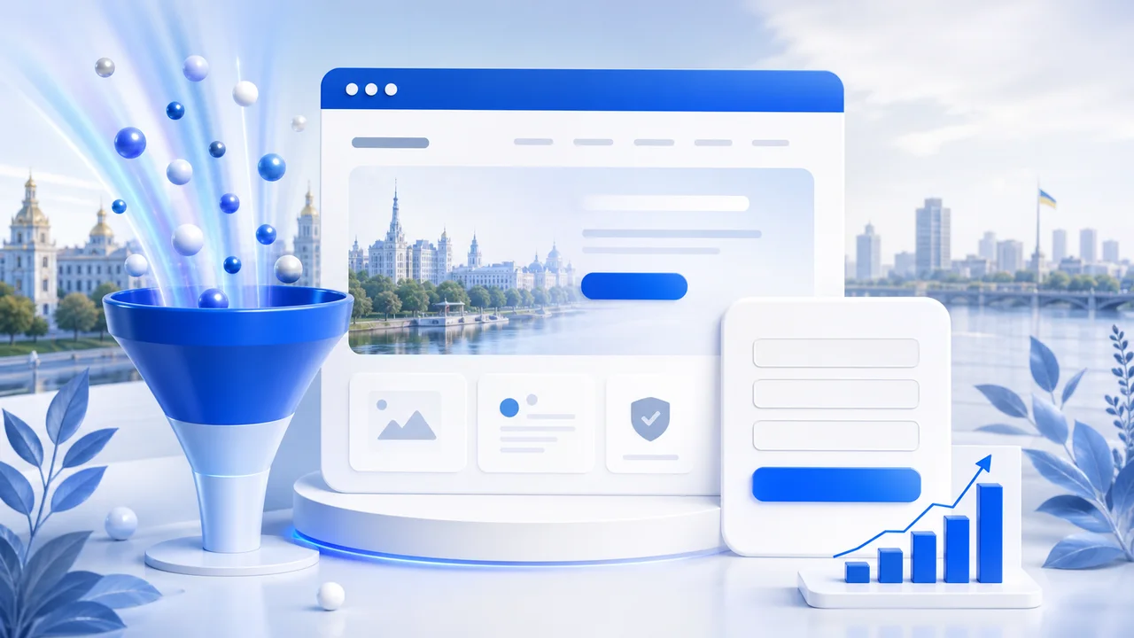 Landing page: Landing page для рекламы, заявок и одной сильной услуги